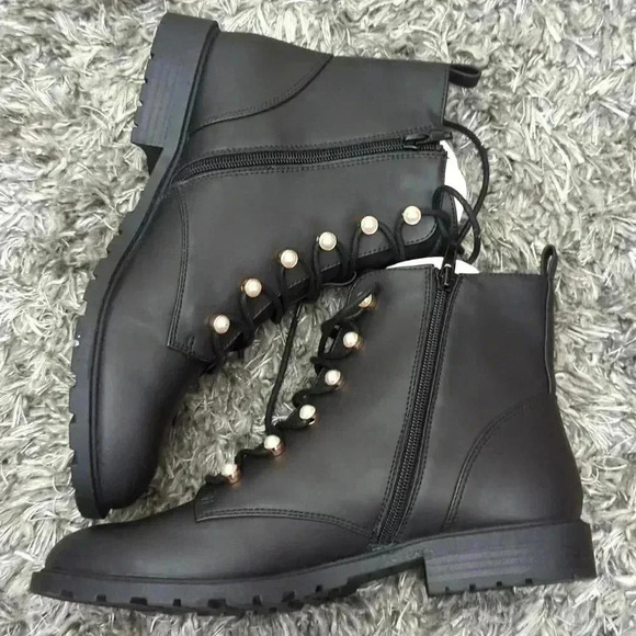 Charter club Shiloh Combat Booties, Created for Macy's - Picture 6 of 11